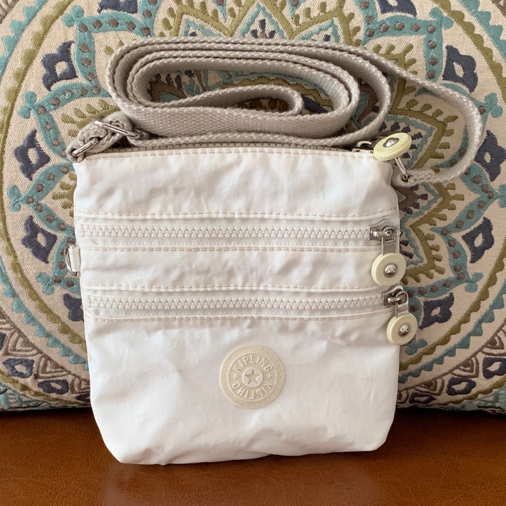 Kipling White Crossbody Mini Bag